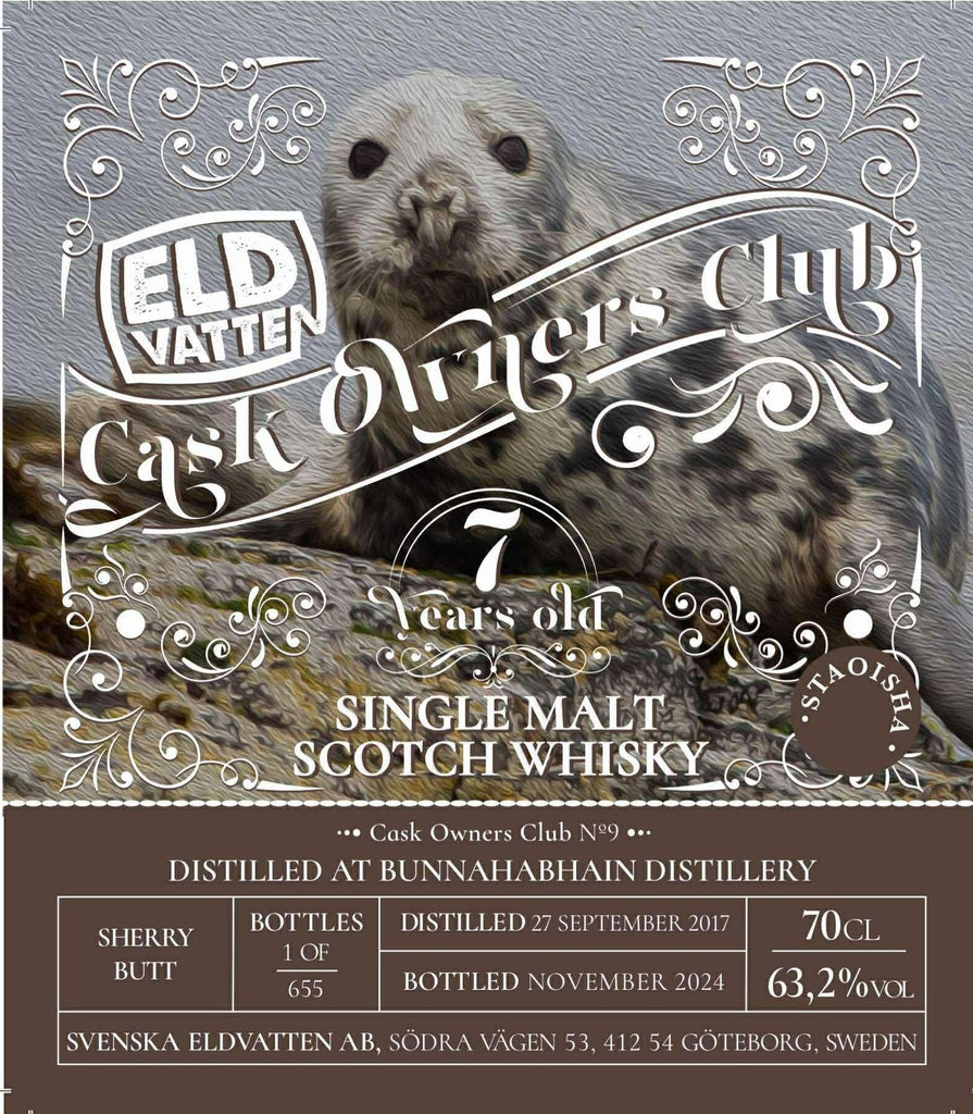 Bunnahabhain Staoisha 2017, 7 Year